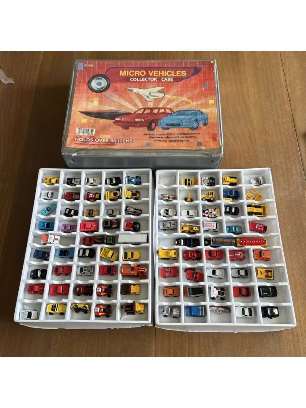 Vintage Micro Machines Lot With Carrying Case 70+ Cars